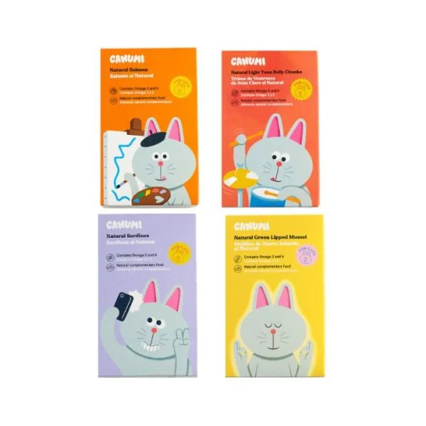 PACK CANUMI para gato (4 unidades)