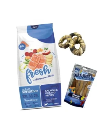 Pack - Fresh Mediterranean Blend Adult Sensitive Salmón - 12 kg