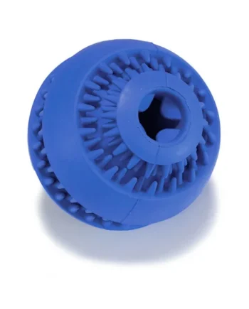 Pelota azul para perro