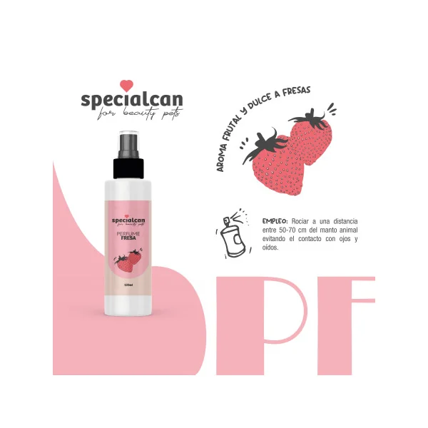 Perfume para perros Specialcan Fresa