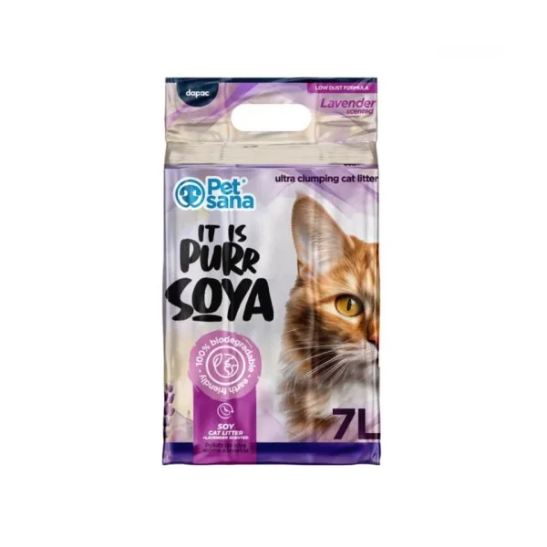 PetSana Pellets de SOYA Lavanda - 7L