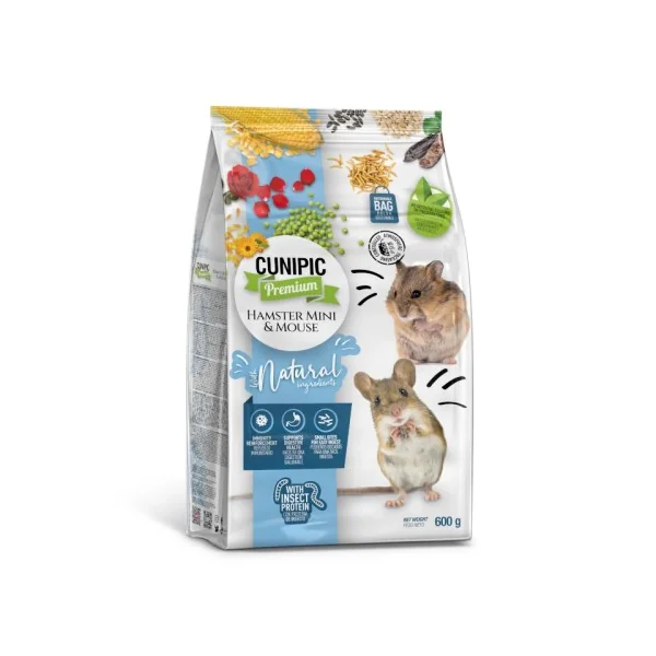 Pienso Premium para Hámster mini & Raton - Cunipic