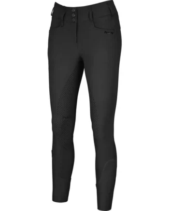 Pikeur Pantalón de Equitación Candela SD SS26 Full Grip Negro