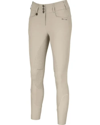 Pikeur Pantalón de Equitación Candela SD SS26 Full Grip Pearl Gray