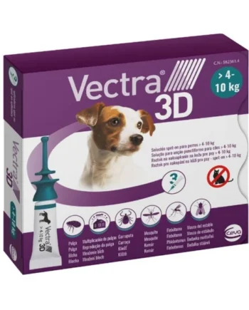 Pipeta Antiparasitaria Vectra 3D para Perro (3 uds) 4-10kg