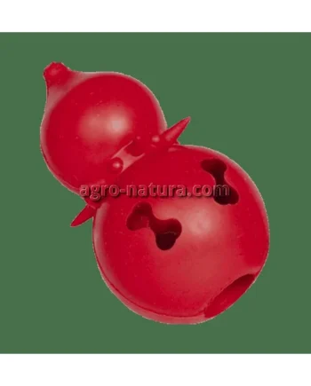 Rubber Double Ball Red