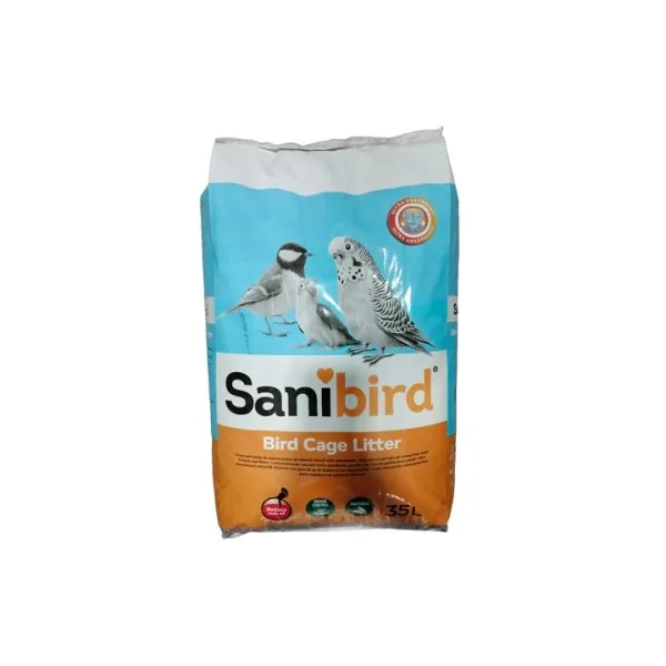 Sanibird Arena Absorbente para pájaros - 35L