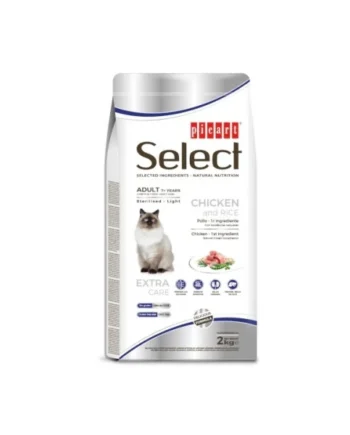 Select Cat ADULT 7+ Senior - polo y arroz - 2 kg