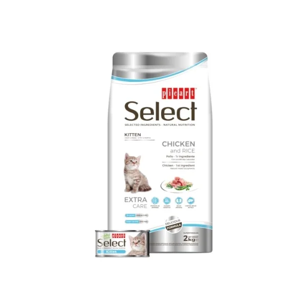 Select Cat Kitten polo y arroz - 400 gr