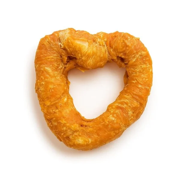Snack Fresh Naturals Corazones de pollo 15cm - Bolsa 1,25 kg