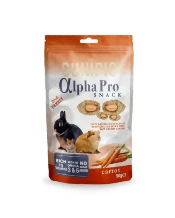 Snack para Conejos y Roedores – Alpha Pro Zanahoria - Cunipic