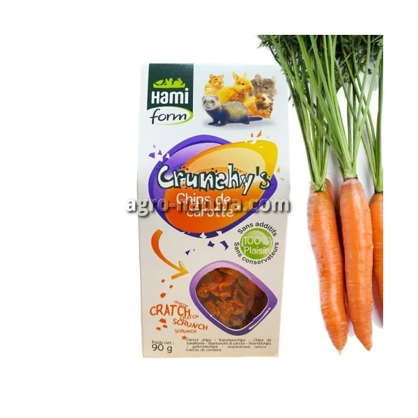 Snack Roedor CRUNCHY ZANAHORIA
