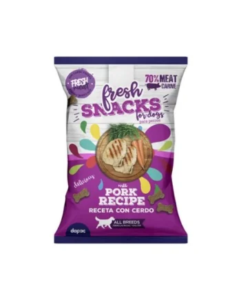 Snacks Fresh de Cerdo Ibérico para perros (70 gr)
