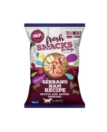 Snacks Fresh de Jamón para perros (70 gr)