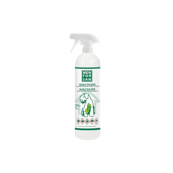 Spray antiparasitario para perros