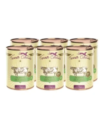 Terra Canis Classic Buey 6 x 400 gr