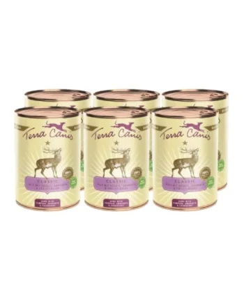 Terra Canis Classic Ciervo 6 x 400 gr