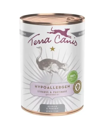 Terra Canis Lata Hipoalergénica de Avestruz para Perro