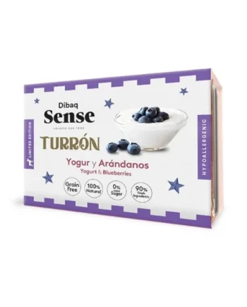 Turrón de Tarta de Yogur y Arándanos