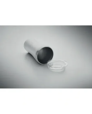 Vaso pequeño de acero inoxidable reciclado con aislamiento