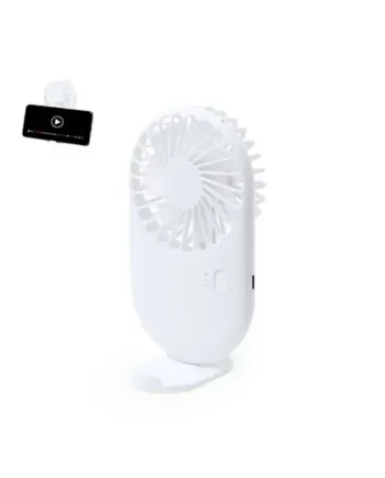 Ventilador portátil con soporte para smartphone