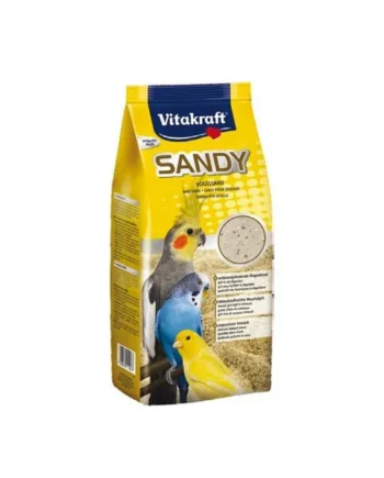 Vitakraft Arena sandy biosand pajaros 2,5 KG al mejor precio | Comprar en La Tienda del Pienso