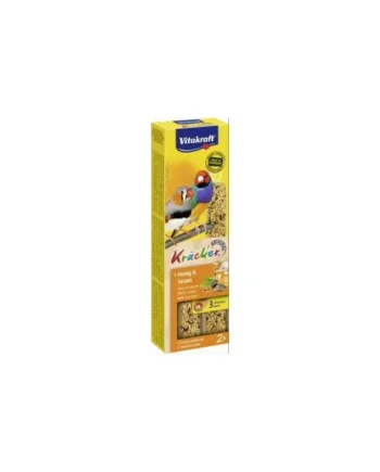 Vitakraft Barritas Miel y Sésamo para Pájaros Exóticos