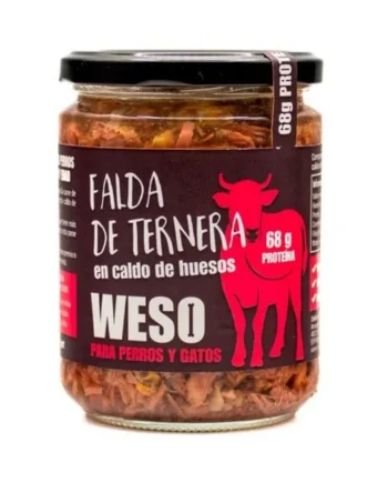 Weso Falda de Ternera en Caldo 400g