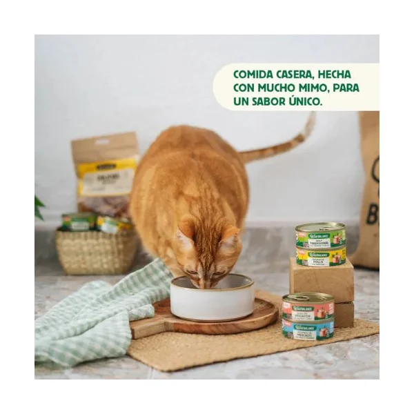 WILD BALANCE Lata para gatos Cazuela de Pollo con verduras 80gr