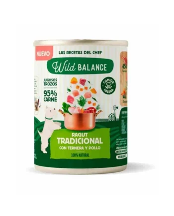 Wild Balance Lata Ragut Ternera y Pollo 400g Perro