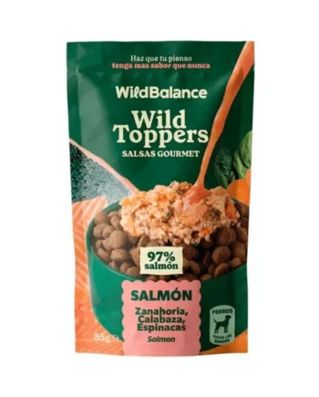 Wild Balance Topper Salsa Gourmet de Salmón para Perro
