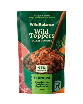 Wild Balance Topper Salsa Gourmet de Ternera para Perro