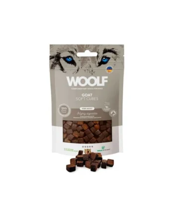 Woolf Cubitos de Cabra Semihúmedos para Perros